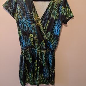 Jungle Print Romper! XL